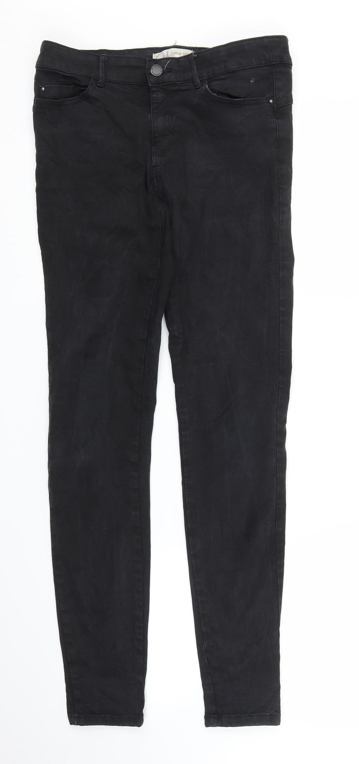 Clockhouse Womens Black Denim Skinny Jeans Size S L29 in
