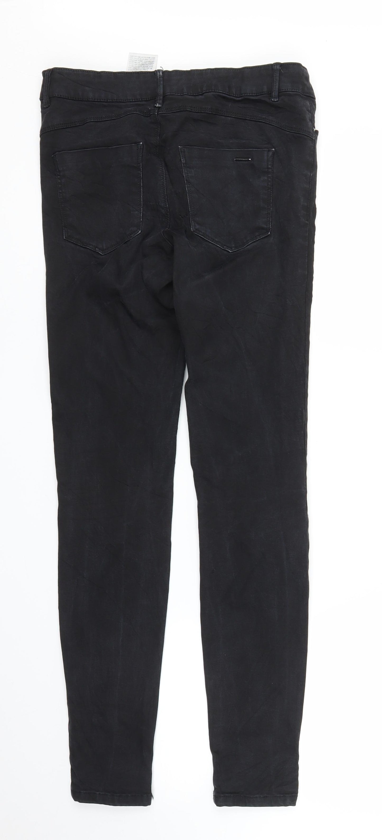 Clockhouse Womens Black  Denim Skinny Jeans Size S L29 in