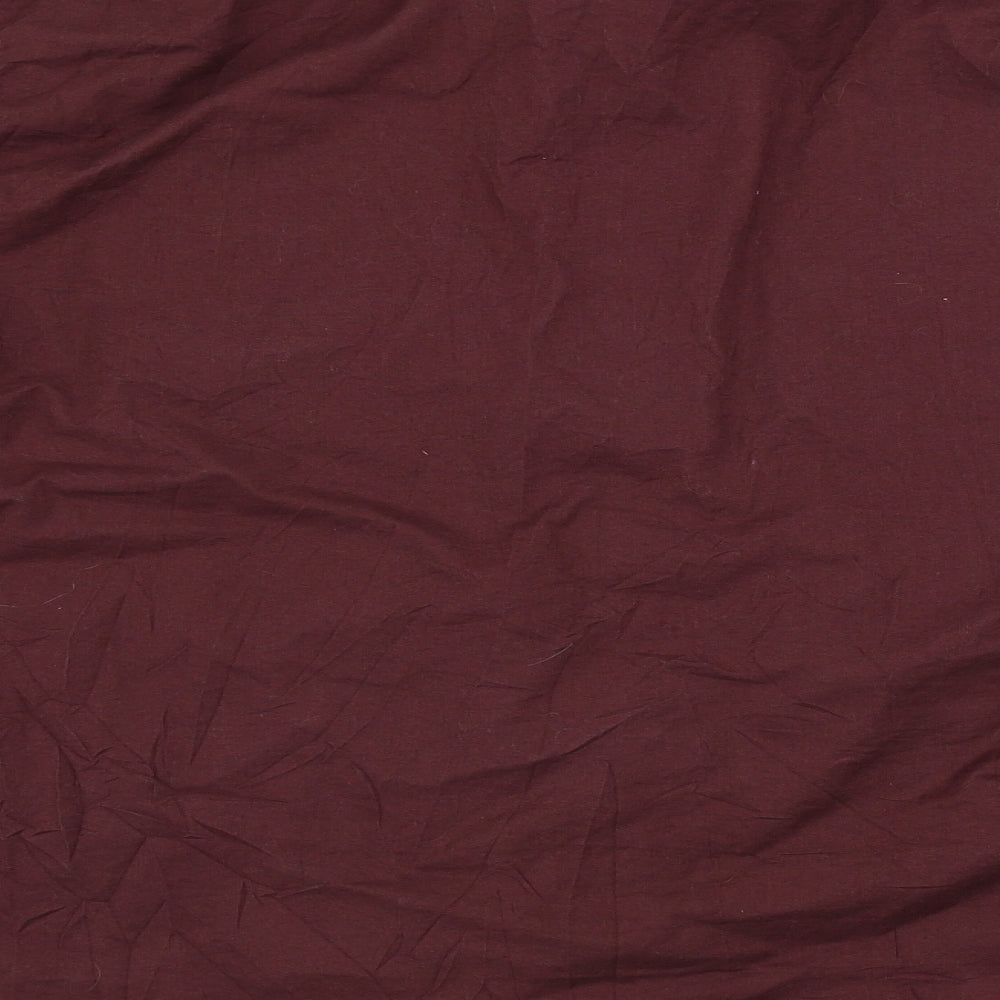 Marks and Spencer  Mens Red    Button-Up Size L
