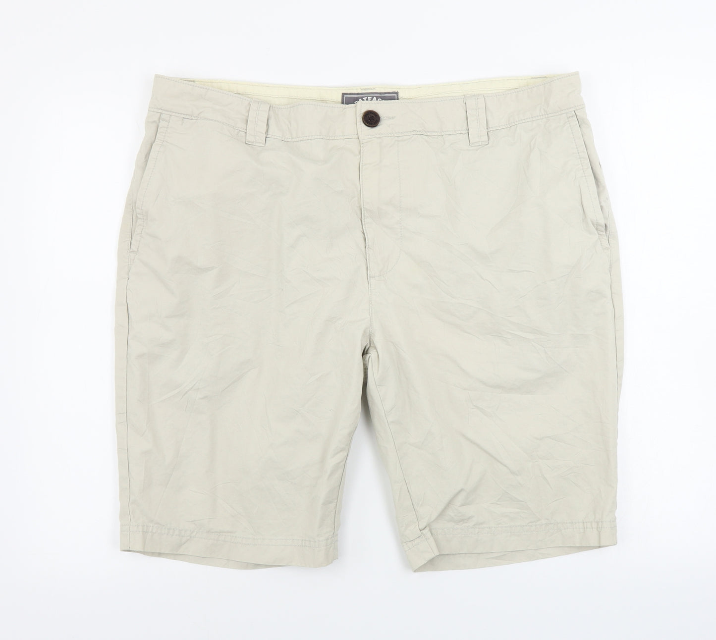 Fat Face  Mens Beige   Cargo Shorts Size 38 in