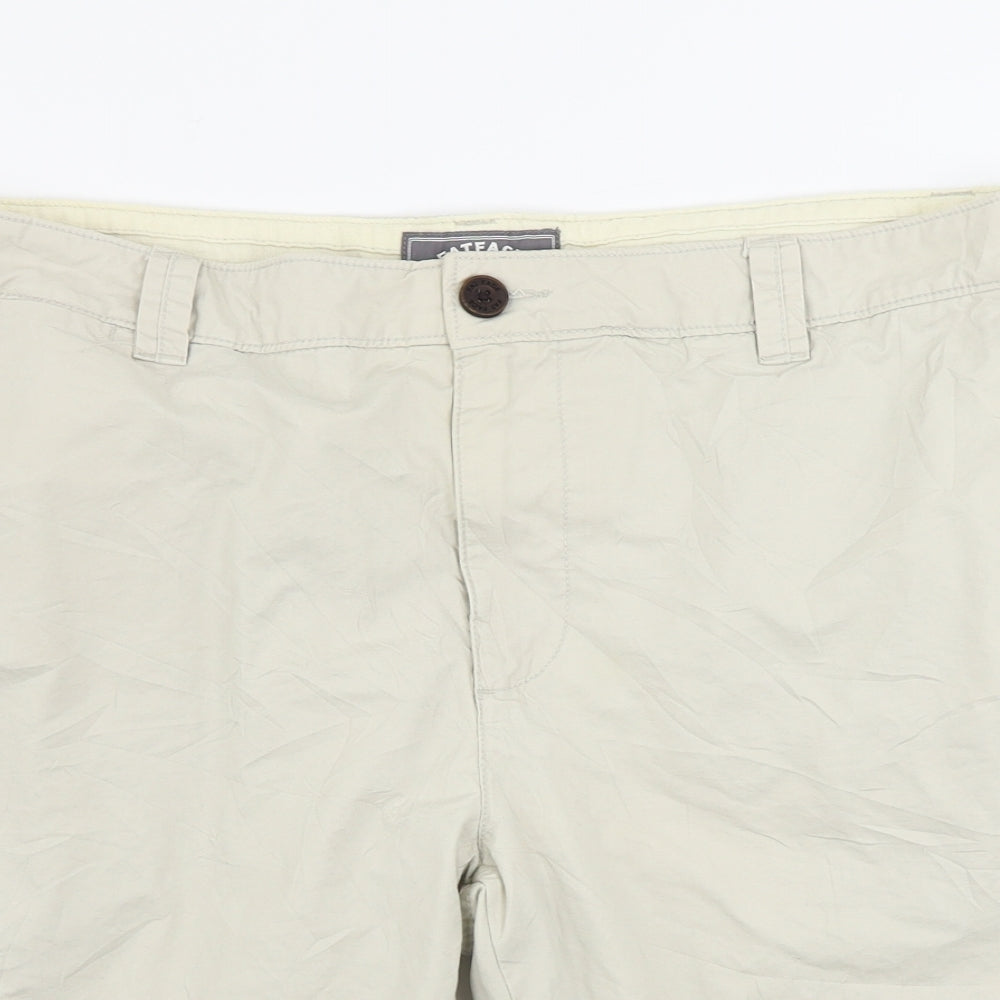 Fat Face  Mens Beige   Cargo Shorts Size 38 in