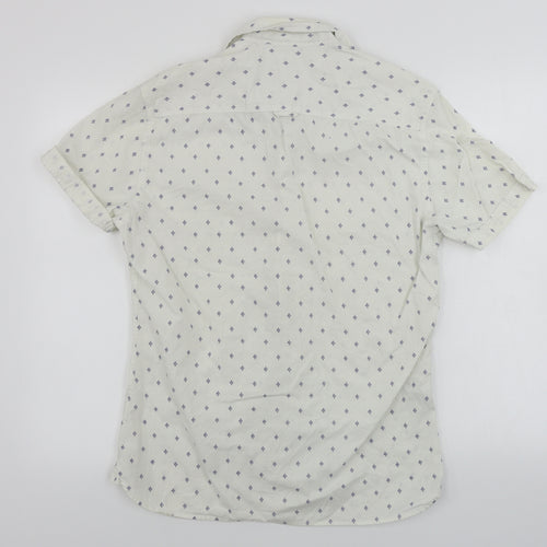 NORTH COAST   Mens White    Button-Up Size S