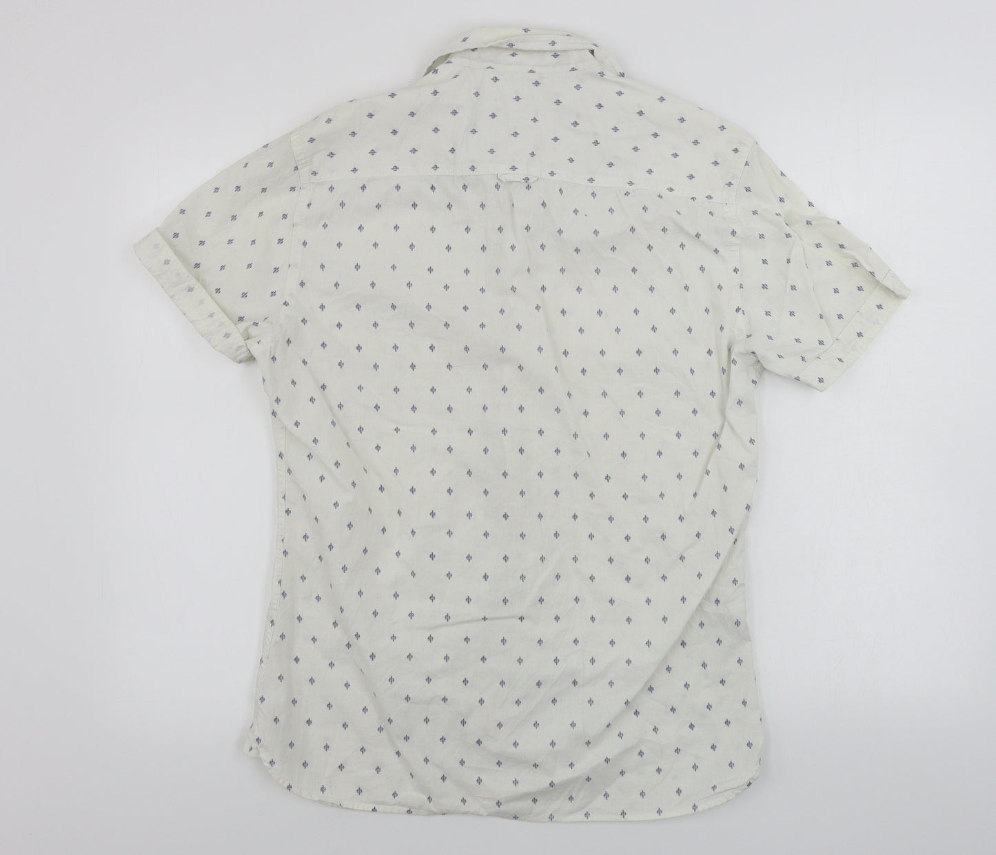 NORTH COAST   Mens White    Button-Up Size S