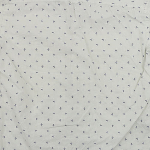 NORTH COAST   Mens White    Button-Up Size S