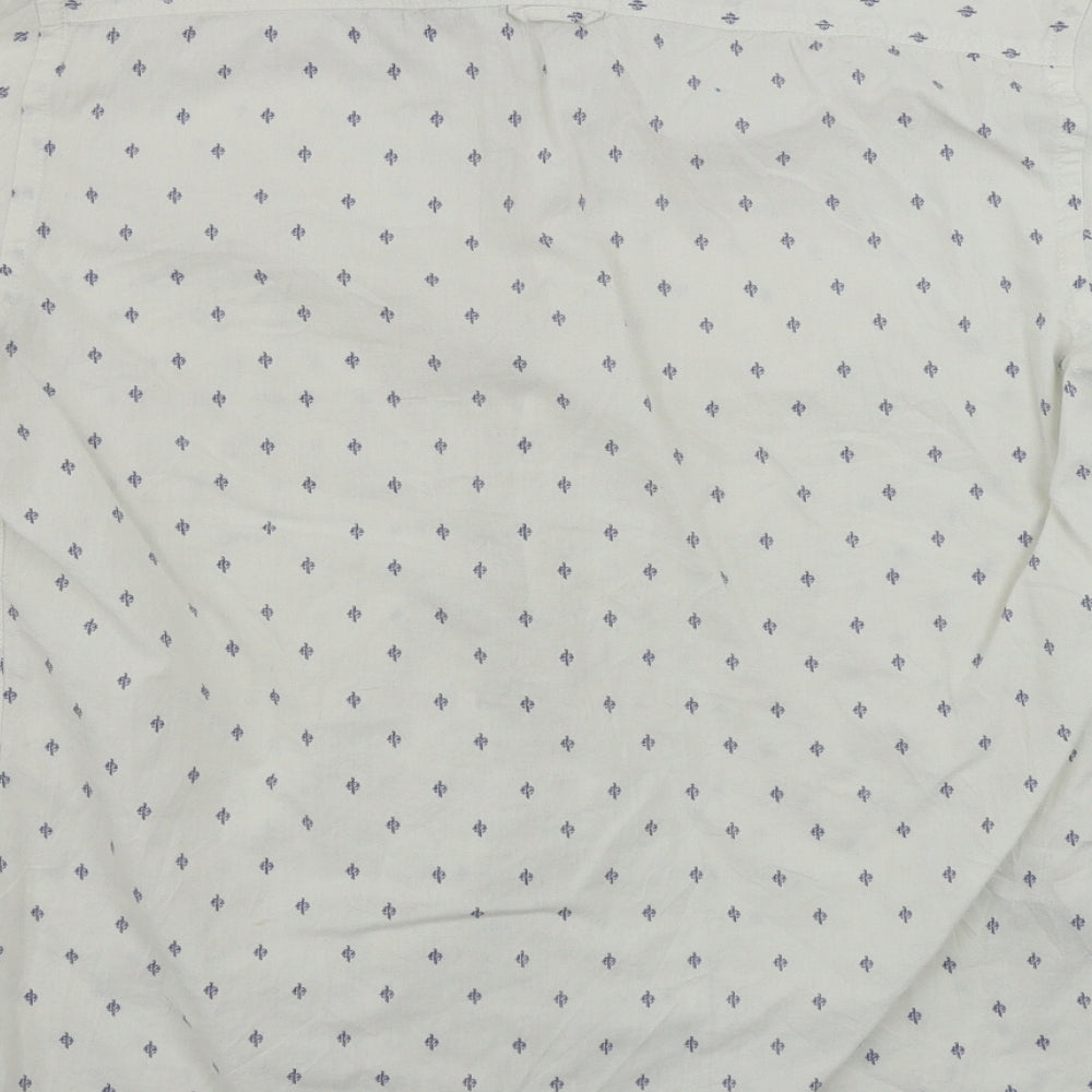 NORTH COAST   Mens White    Button-Up Size S