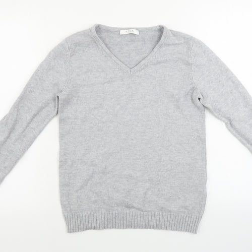villa Womens Grey   Pullover Jumper Size S