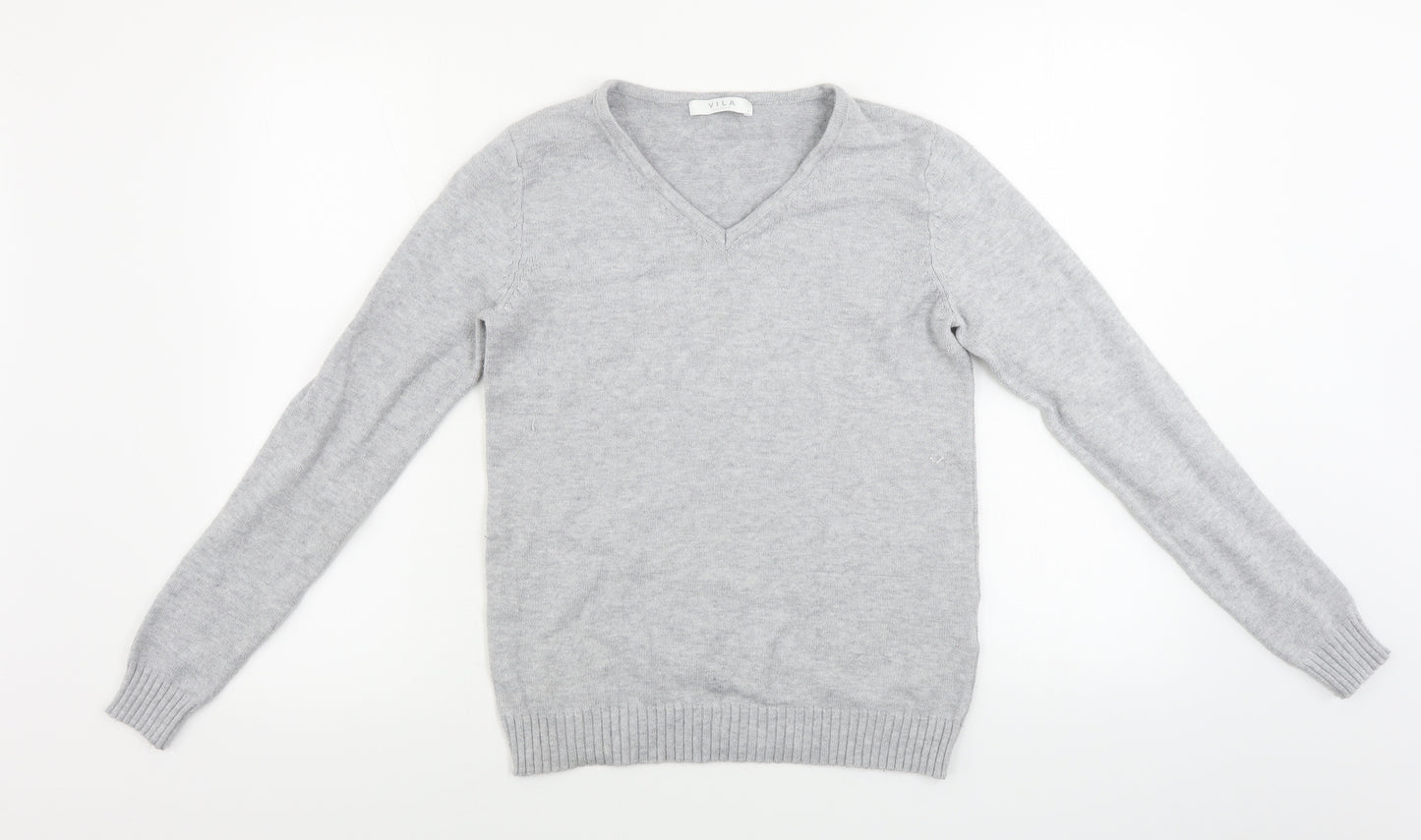 villa Womens Grey   Pullover Jumper Size S