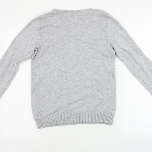 villa Womens Grey   Pullover Jumper Size S
