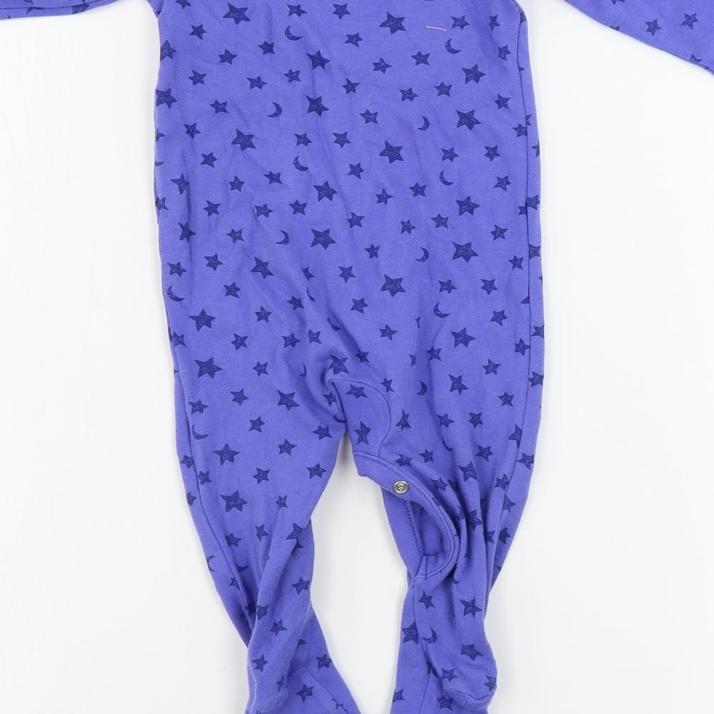 Preworn  Boys Blue   Babygrow One-Piece Size 6-9 Months