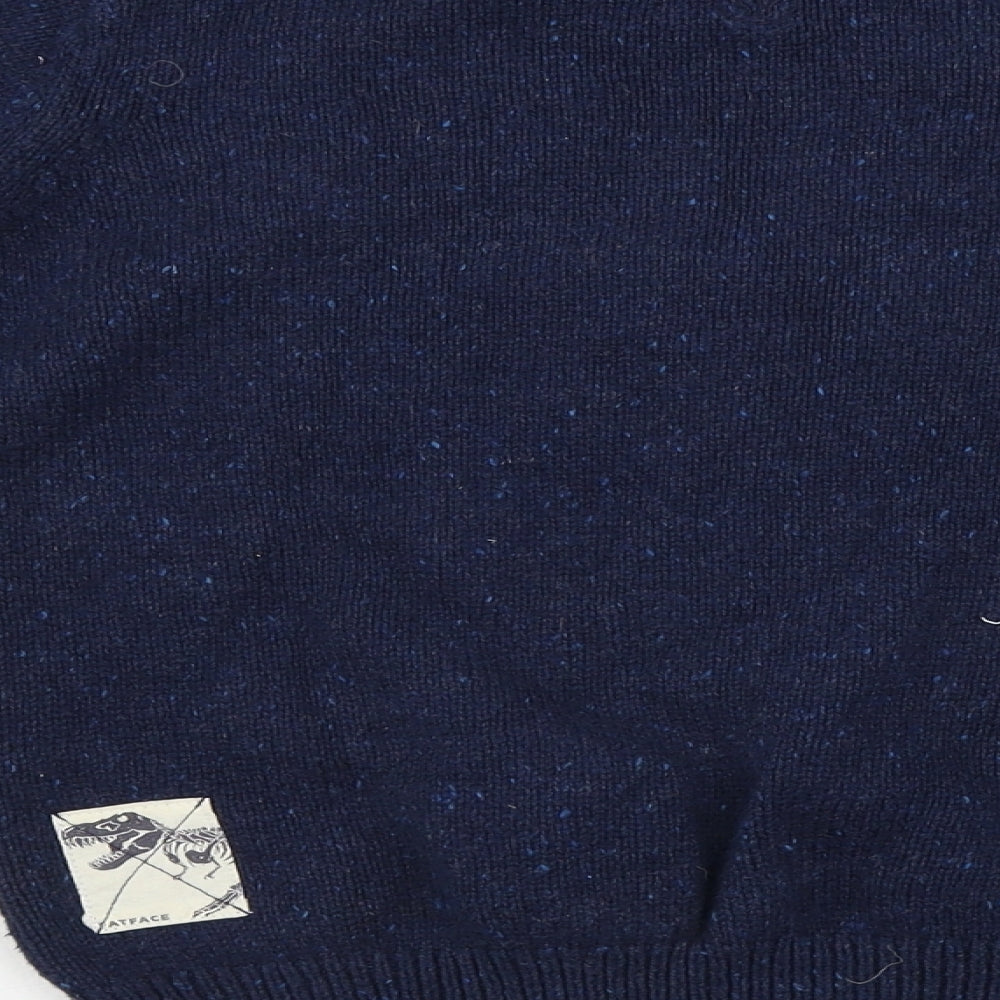 Fat Face Boys Blue   Pullover Jumper Size 10-11 Years  - Christmas Jumper