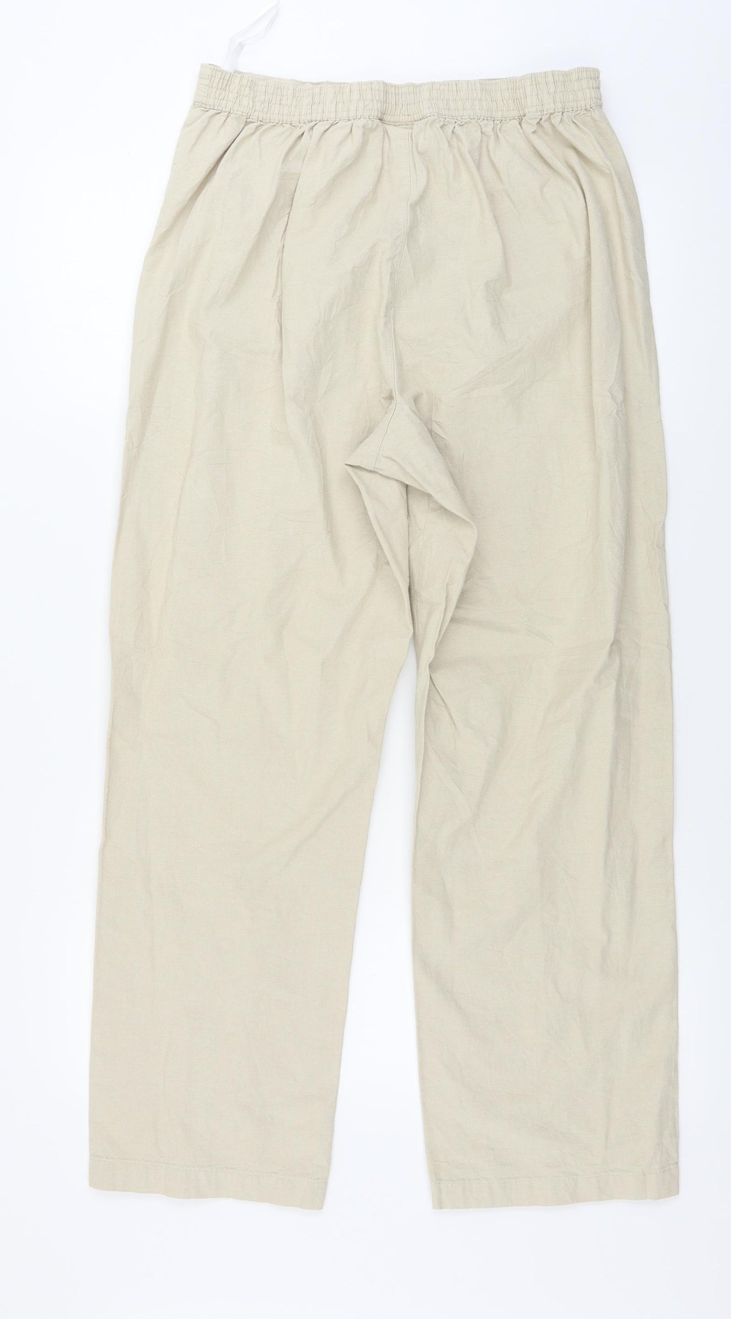 EWM  Womens Beige   Trousers  Size 12 L28 in