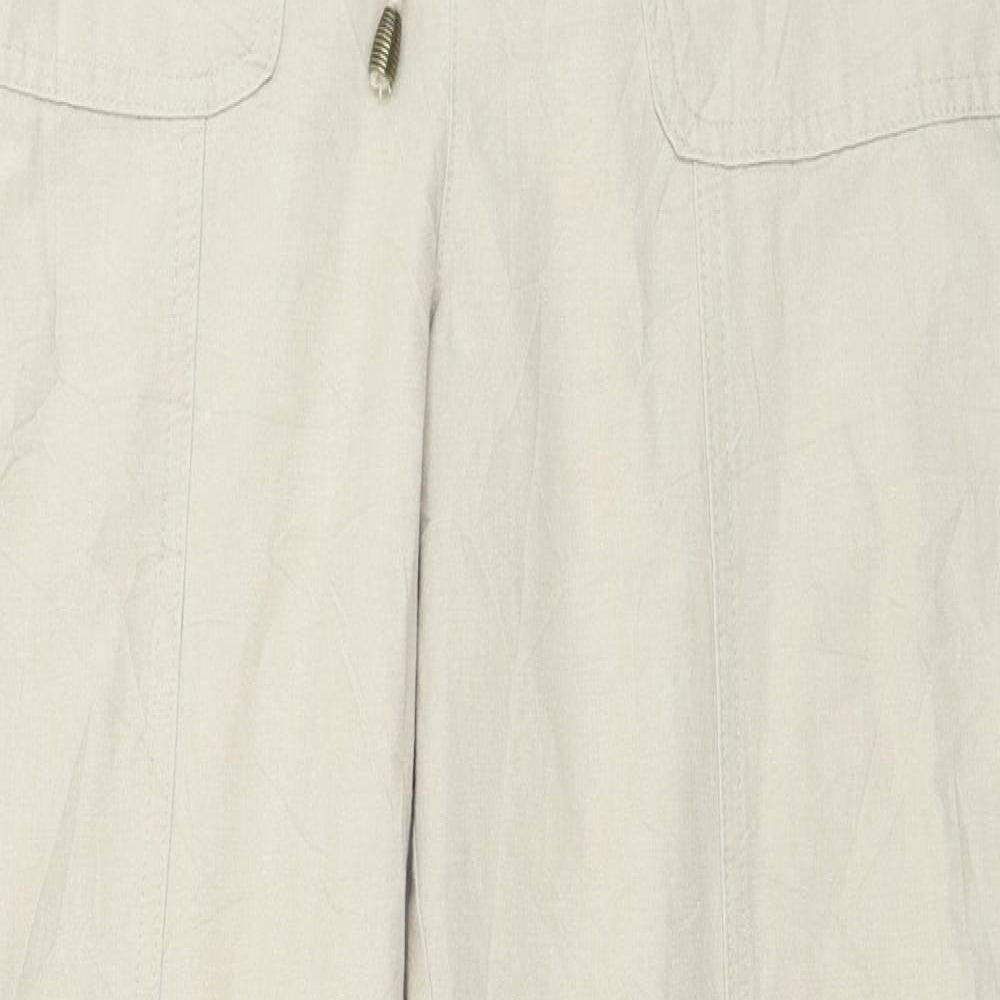 EWM  Womens Beige   Trousers  Size 12 L28 in