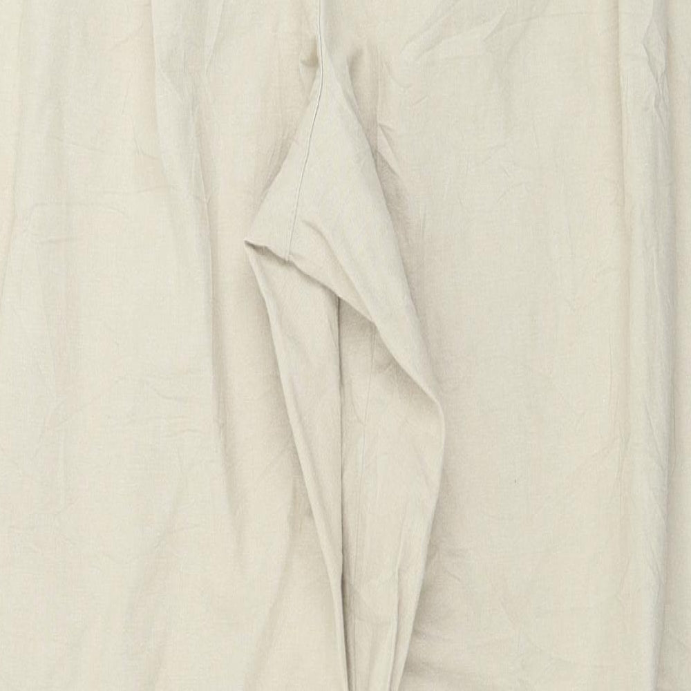 EWM  Womens Beige   Trousers  Size 12 L28 in