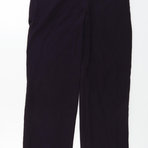 Preworn  Womens Purple   Trousers  Size 14 L28 in