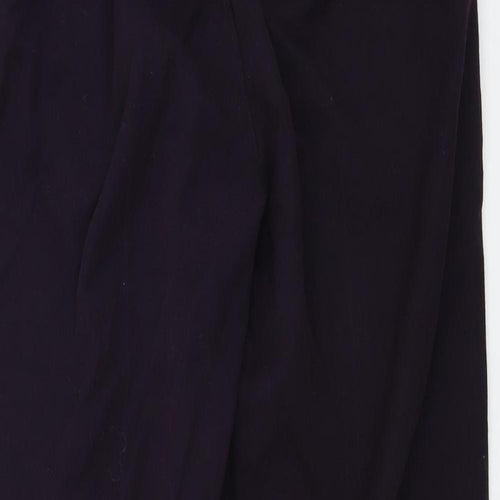 Preworn  Womens Purple   Trousers  Size 14 L28 in