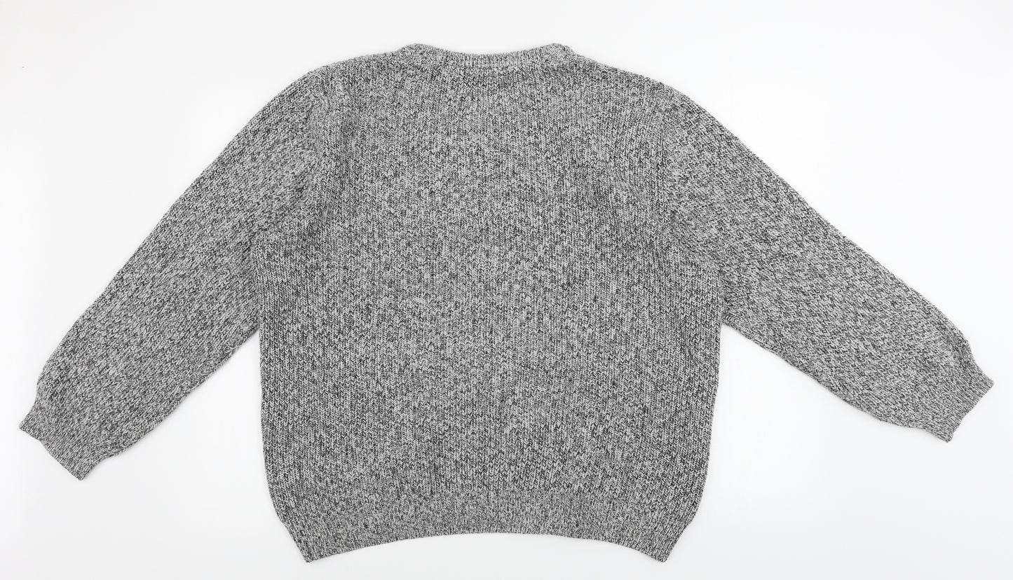 TU Mens Grey   Pullover Jumper Size L