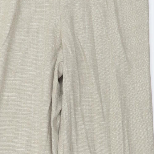 MINUET  Womens Beige   Trousers  Size 10 L26 in