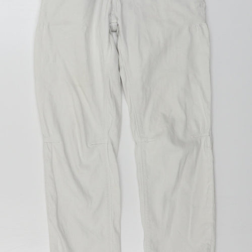 Preworn  Womens White   Skinny Jeans Size L L24 in