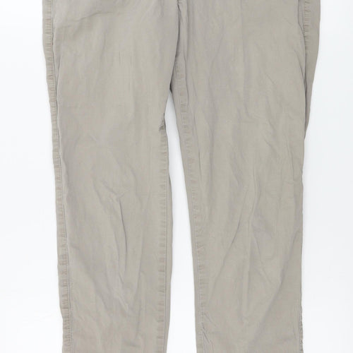 Yessica  Womens Grey   Trousers  Size 32 in L27 in