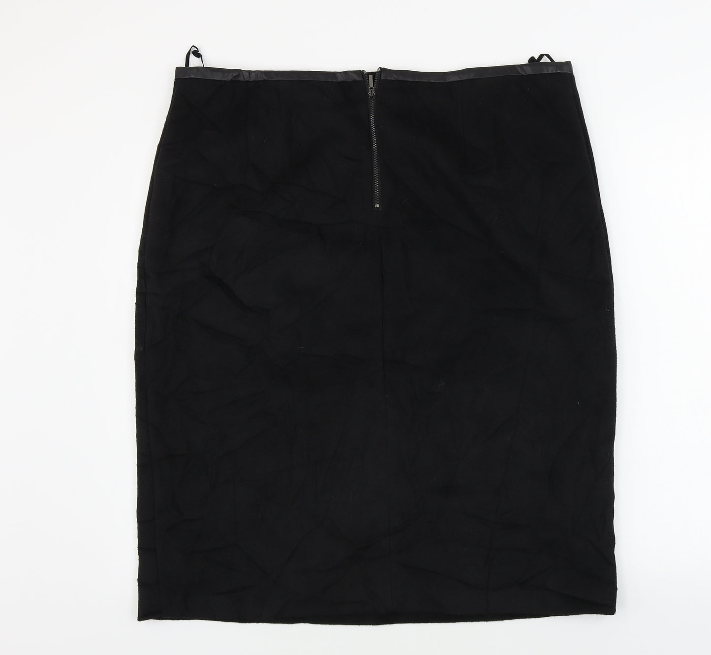 Marks and Spencer  Womens Black   A-Line Skirt Size 18