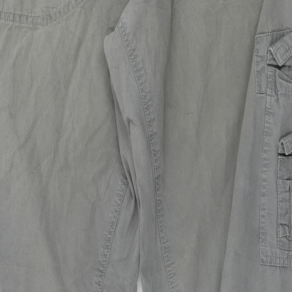 Jacamo  Mens Grey   Cargo Trousers Size 44 in L31 in