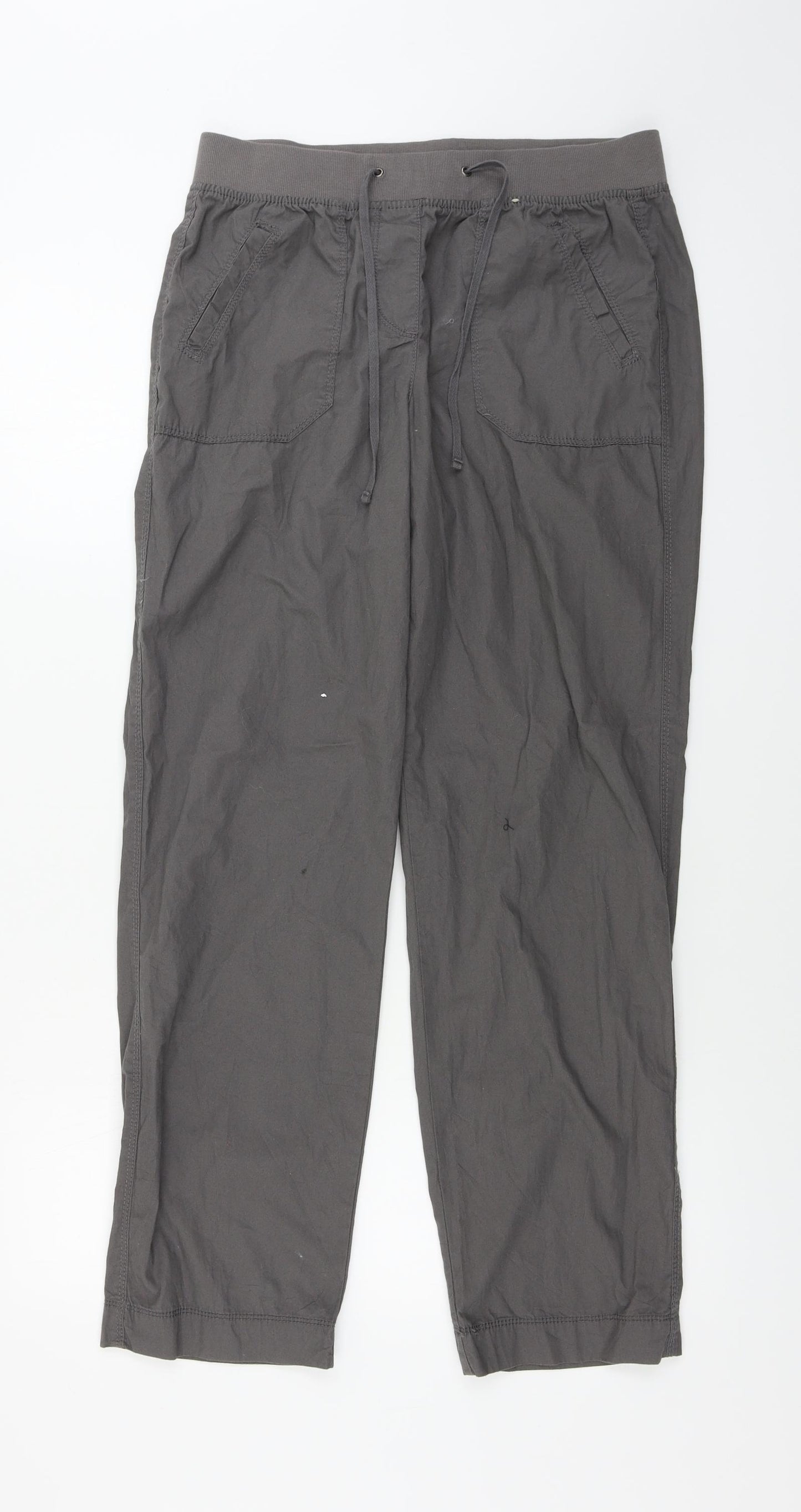 BHS  Womens Grey   Trousers  Size 12 L27 in