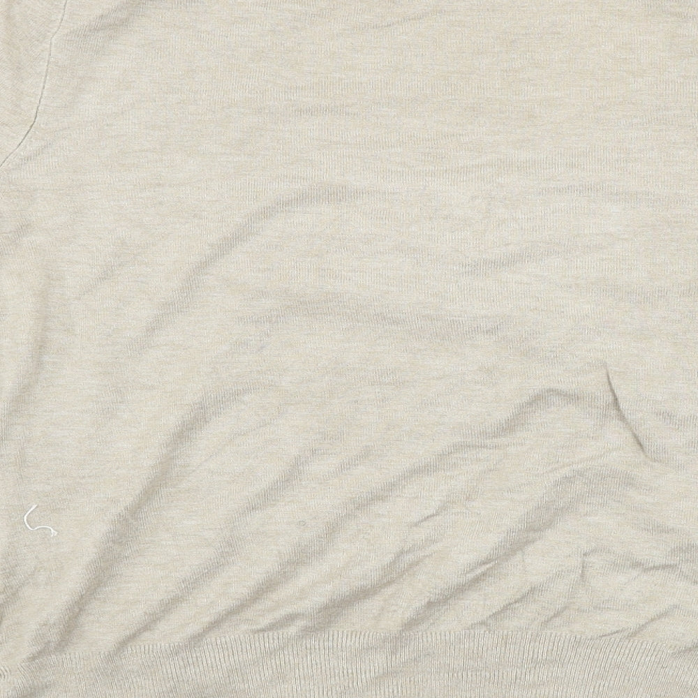 F&F  Womens Beige   Basic T-Shirt Size 12