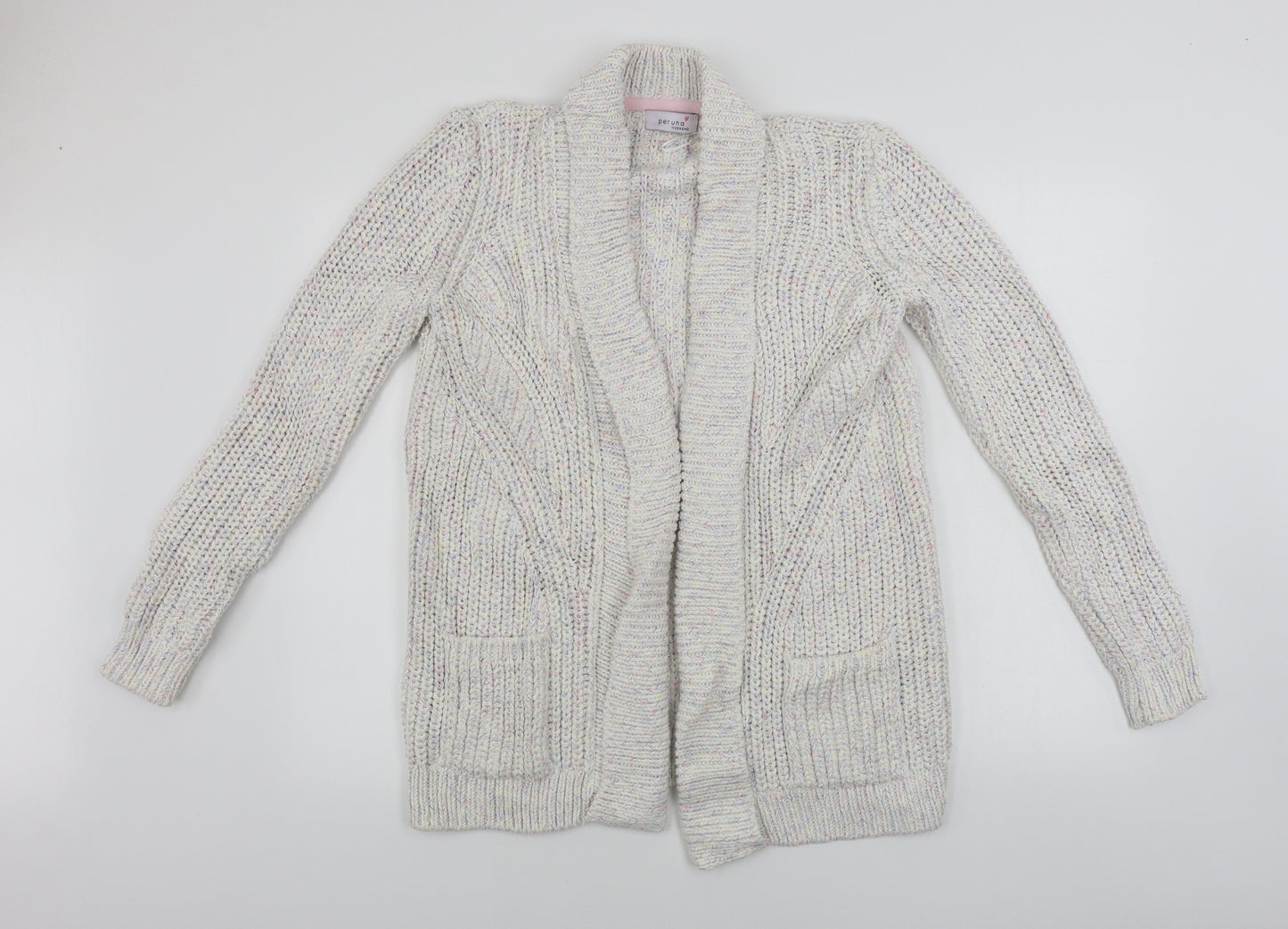 Marks and Spencer  Womens White   Cardigan Jumper Size 10