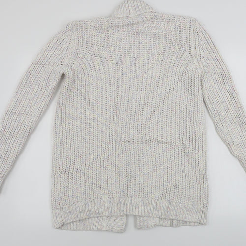 Marks and Spencer  Womens White   Cardigan Jumper Size 10