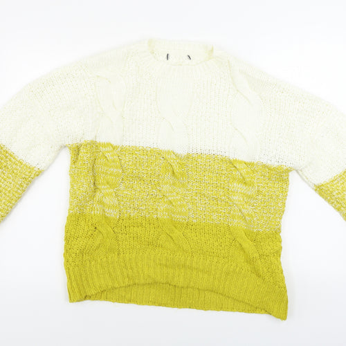 Primark  Womens Yellow   Pullover Jumper Size L
