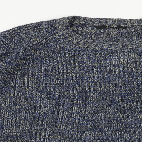George  Womens Blue   Pullover Jumper Size L