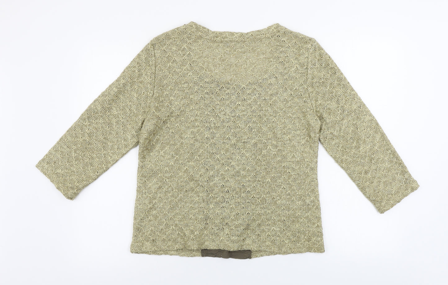 Per Una  Womens Beige   Pullover Jumper Size M