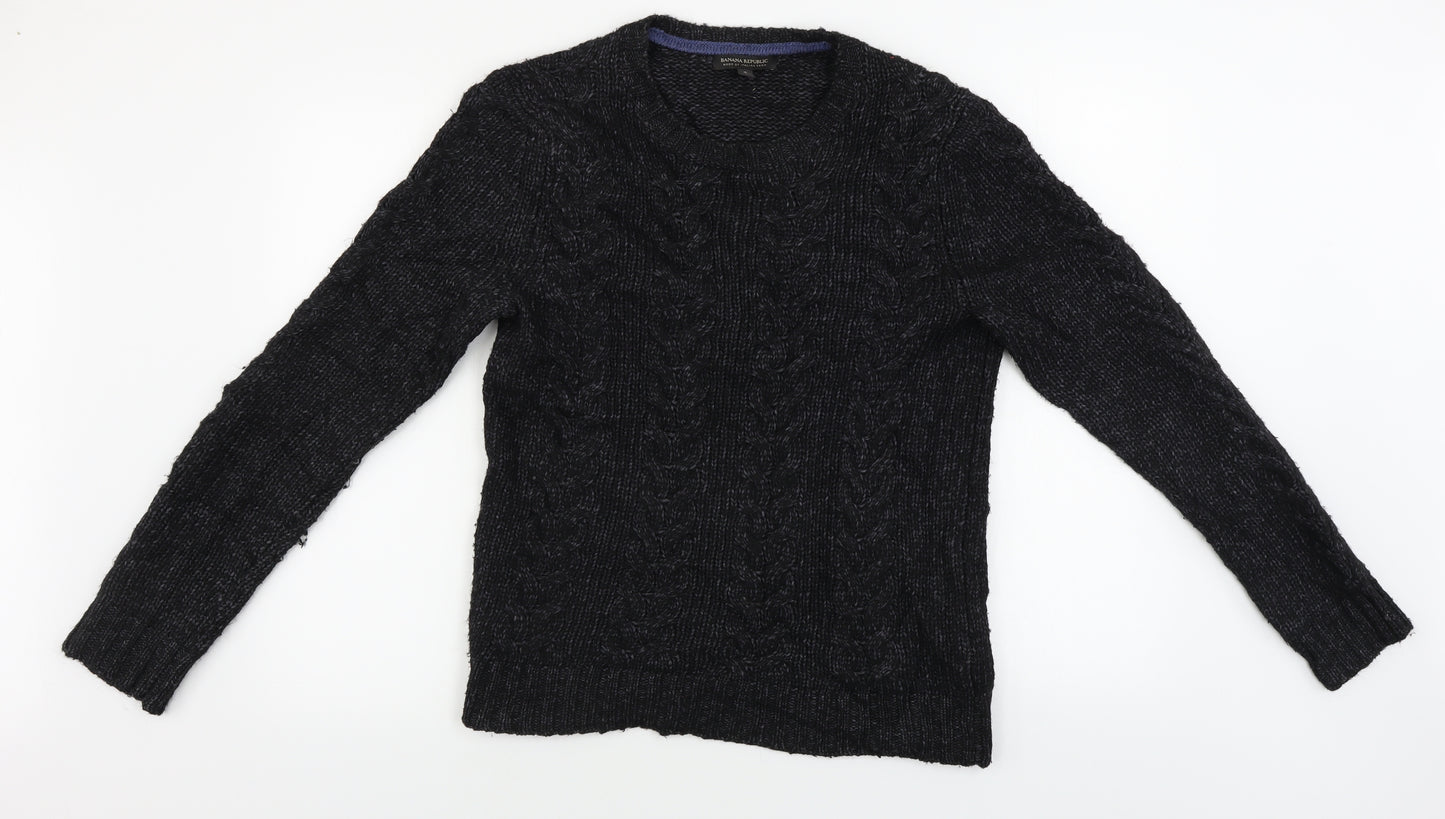 Banana Republic  Mens Black   Pullover Jumper Size S