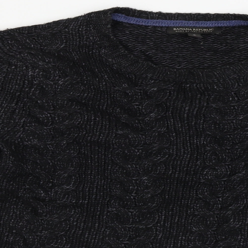 Banana Republic  Mens Black   Pullover Jumper Size S