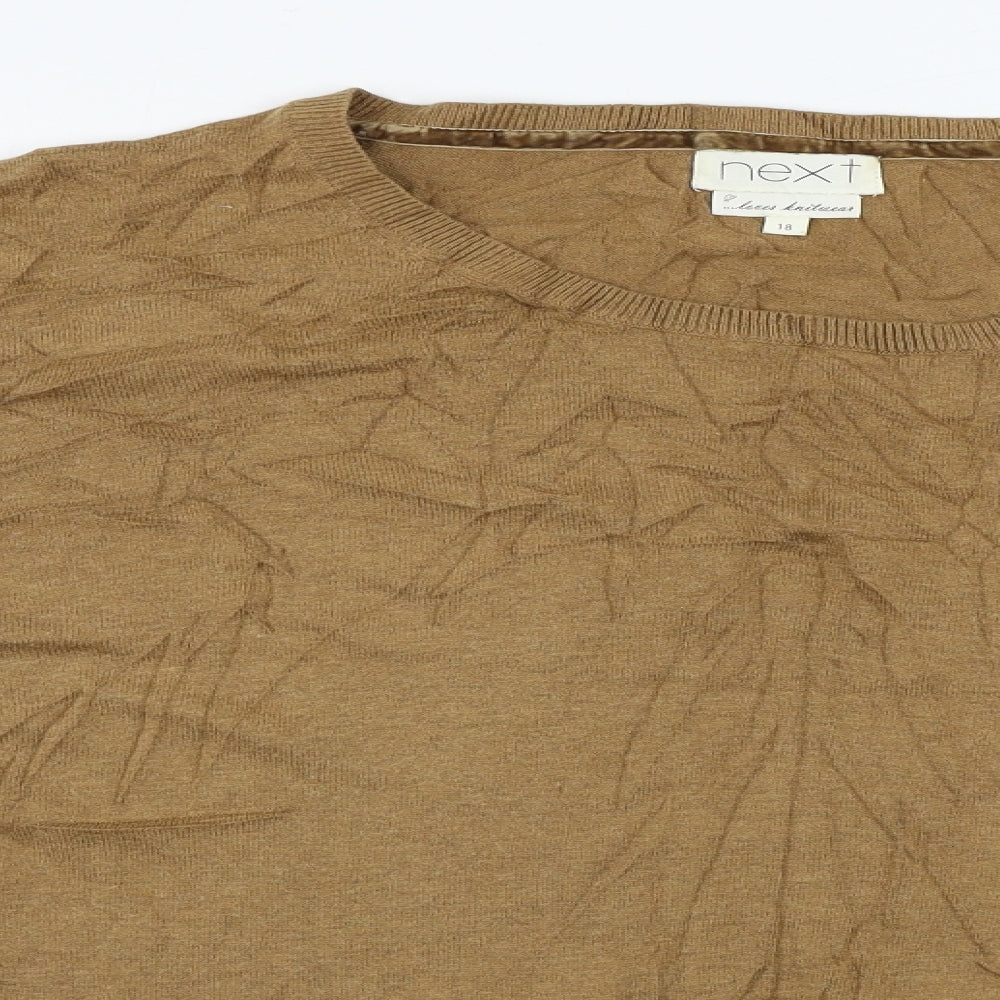 NEXT  Womens Brown   Pullover Jumper Size 18