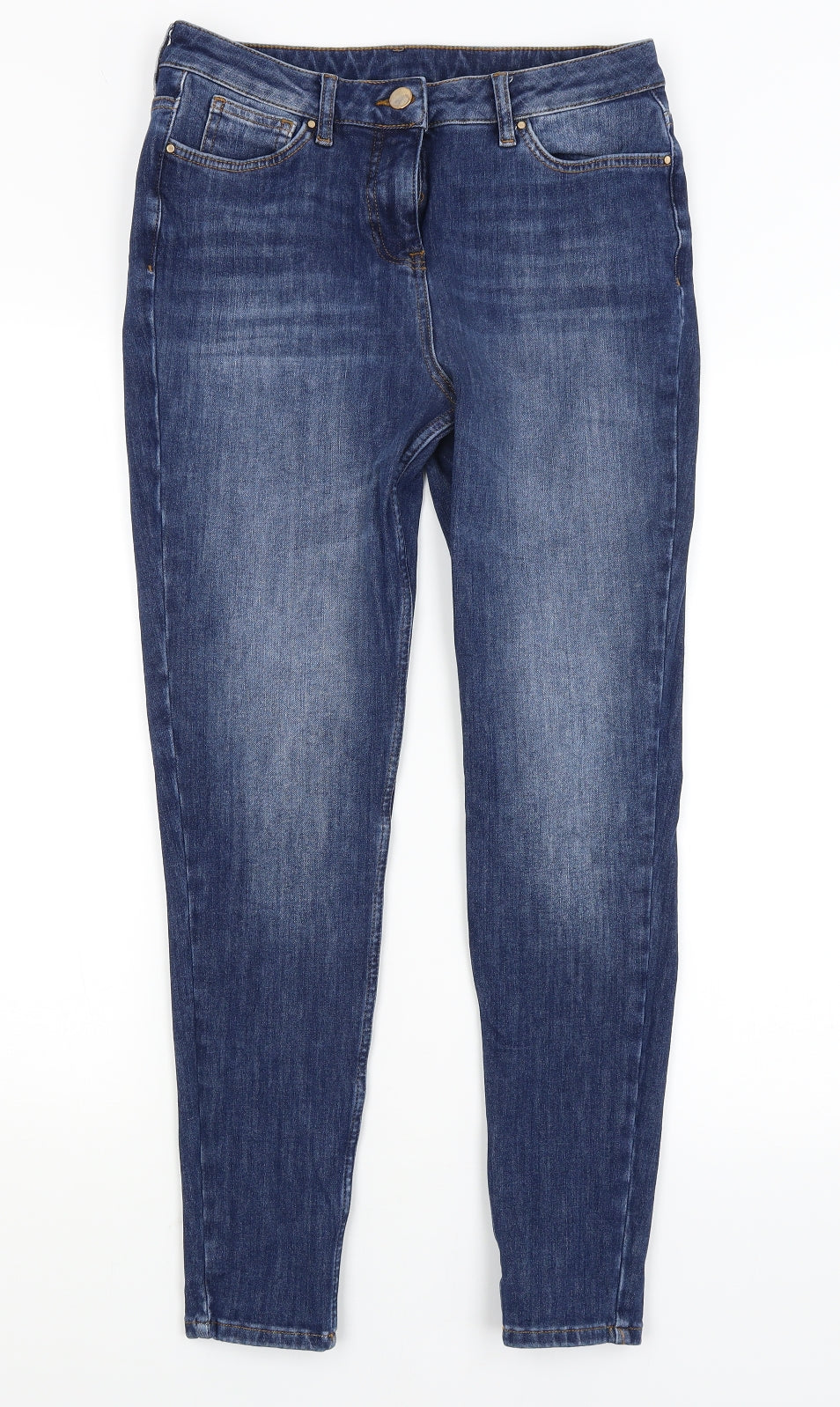 TU Womens Blue   Skinny Jeans Size 12 L28 in
