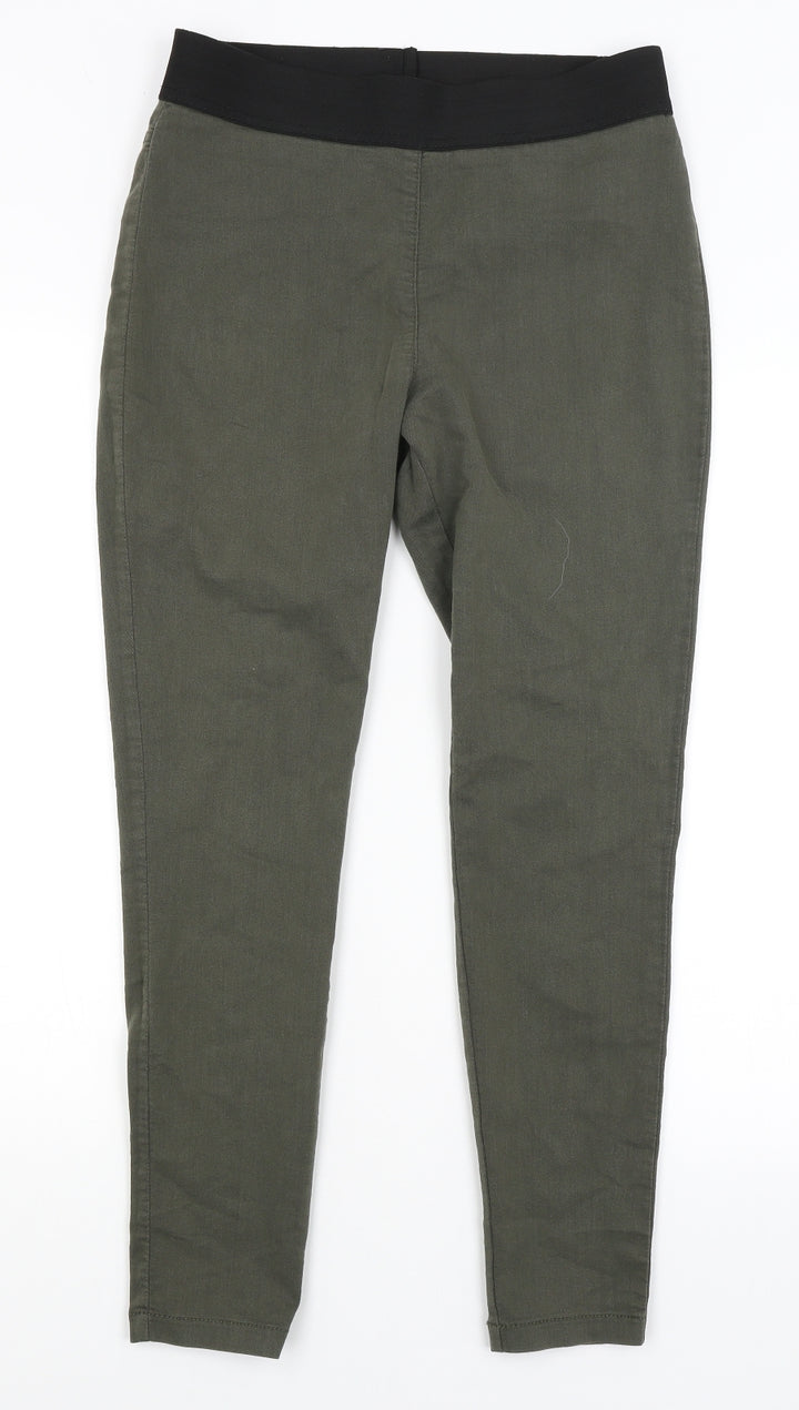 M&S Womens Green Jegging Jeans Size 10 L20 in