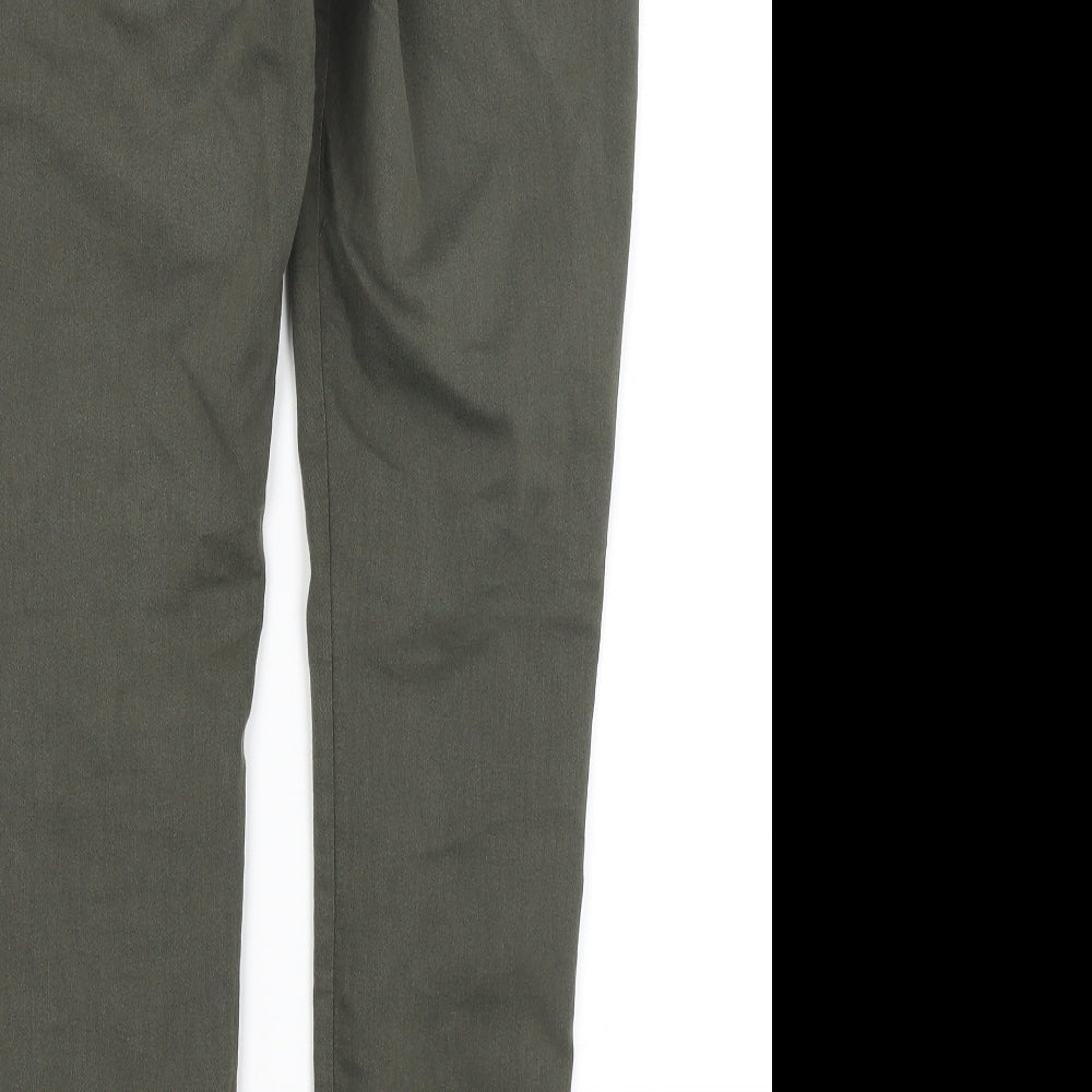 M&S Womens Green   Jegging Jeans Size 10 L20 in