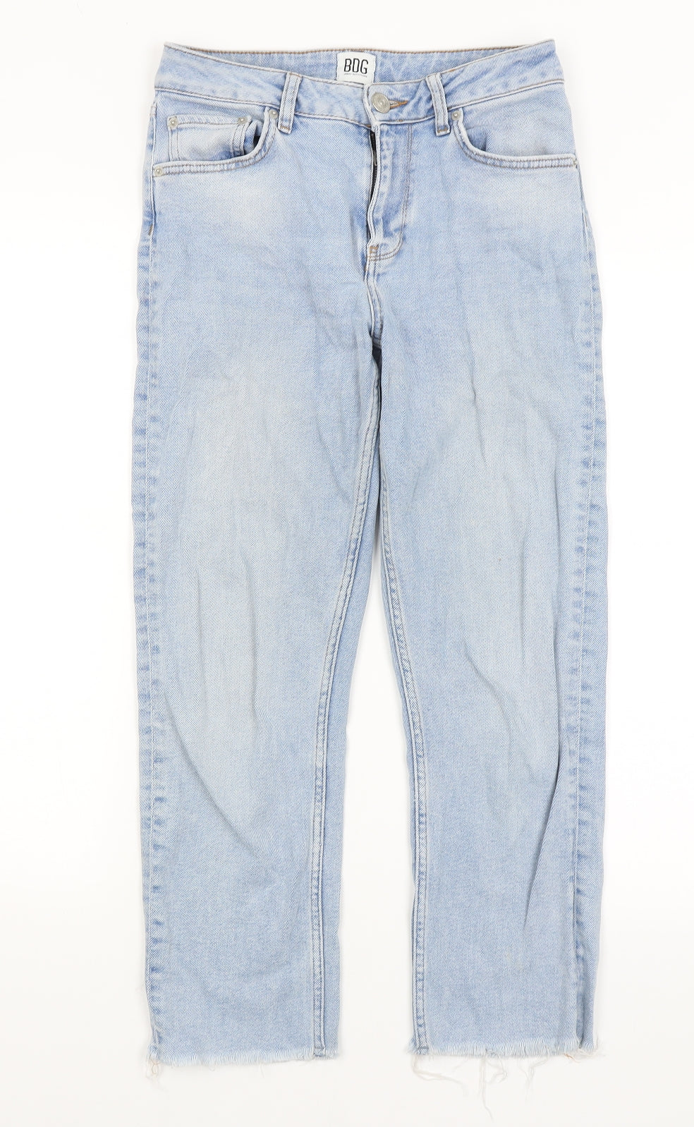 Urban Outfitters Womens Blue   Cropped Jeans Size 27 in L24 in