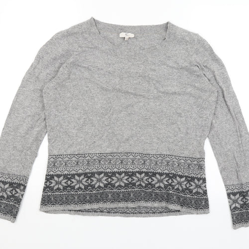 CC Womens Grey   Pullover Jumper Size L