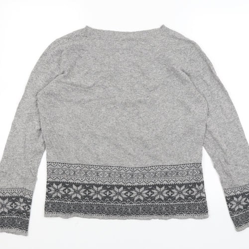 CC Womens Grey   Pullover Jumper Size L