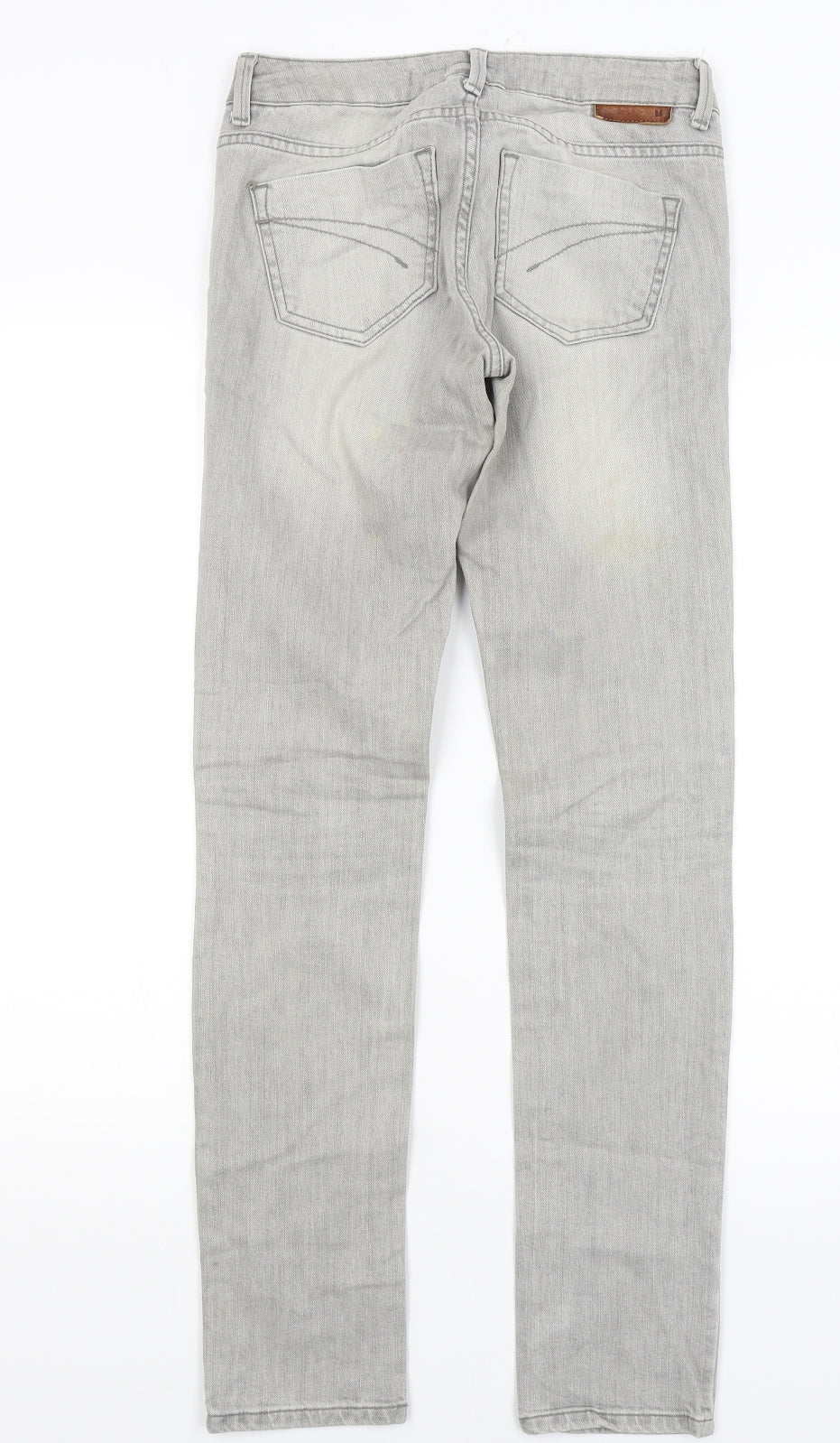 Topshop Womens Grey   Skinny Jeans Size 6 L30 in
