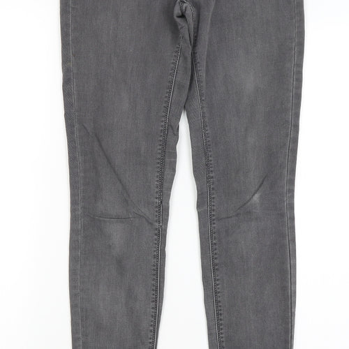 Oasis Womens Grey   Skinny Jeans Size 8 L29.5 in