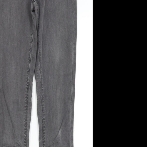 Oasis Womens Grey   Skinny Jeans Size 8 L29.5 in