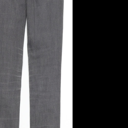 Oasis Womens Grey   Skinny Jeans Size 8 L29.5 in