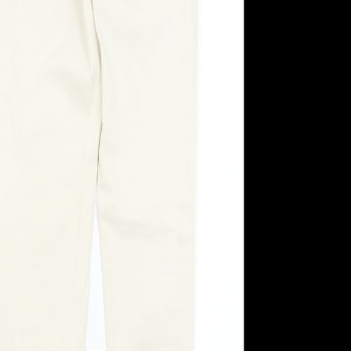 Great Plains Womens Ivory   Skinny Jeans Size 12 L30 in