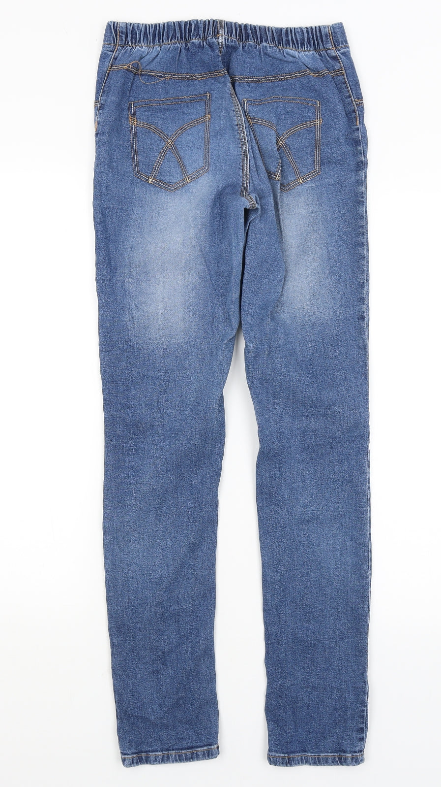 Be Beau Womens Blue   Jegging Jeans Size 12 L29 in