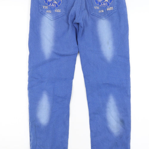 A&S Jeans Womens Blue   Jegging Jeans Size 12 L29 in