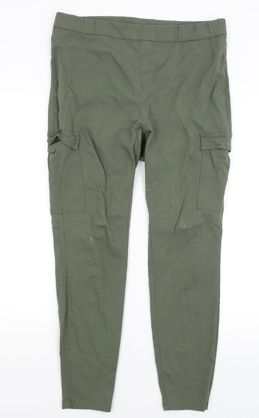 Janina Womens Green   Trousers  Size 18 L25 in