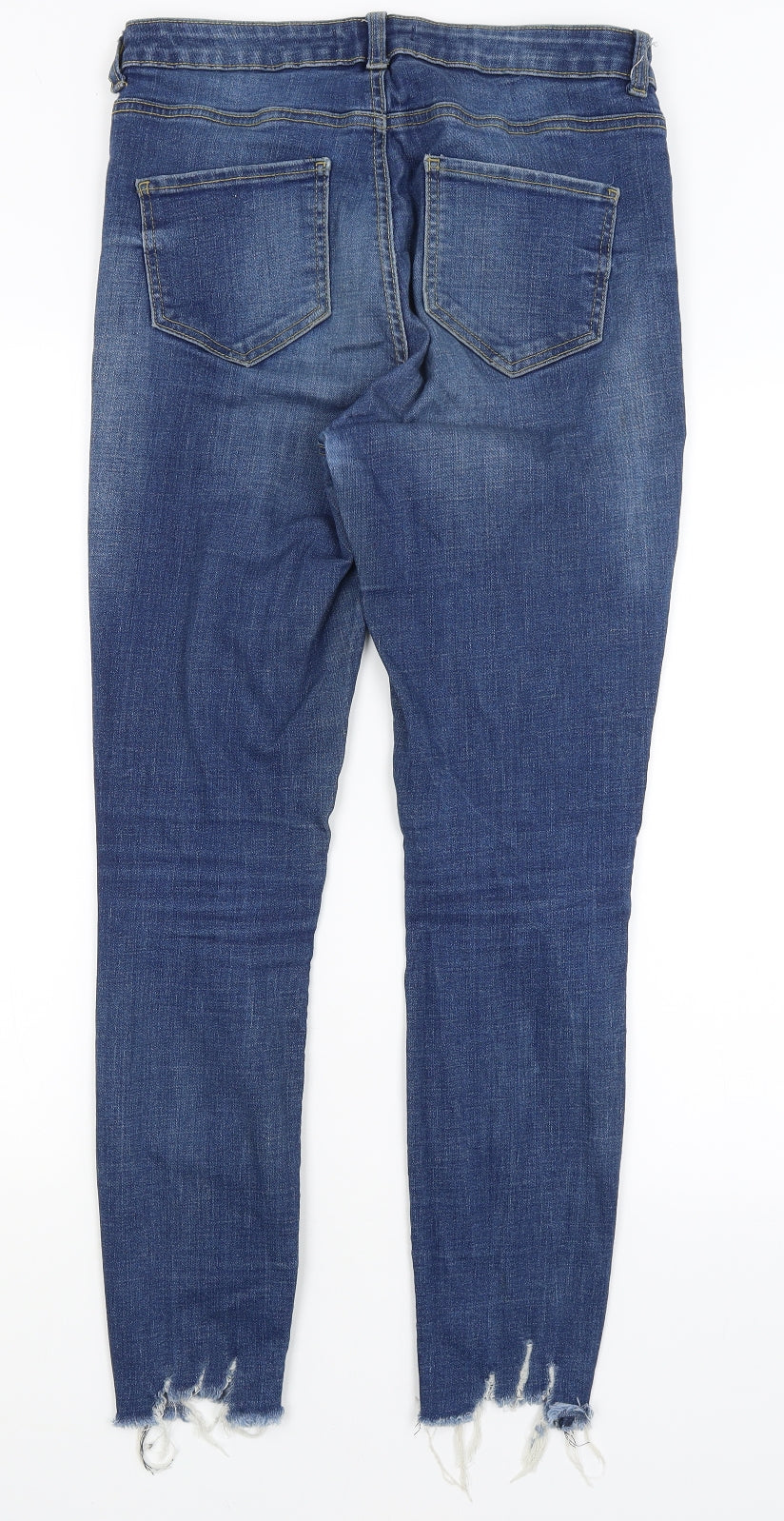 Denim Co Womens Blue   Skinny Jeans Size 14 L28 in
